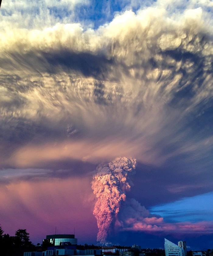 Calbuco vulcano, Llanquihue National Reserve, Los Lagos Region, Chile