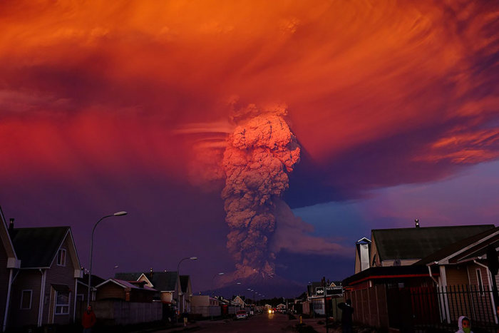 Calbuco vulcano, Llanquihue National Reserve, Los Lagos Region, Chile