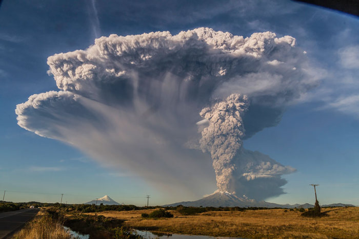 Calbuco vulcano, Llanquihue National Reserve, Los Lagos Region, Chile