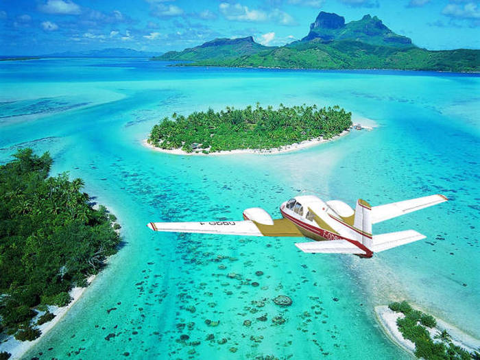 Bora Bora, Society Islands, French Polynesia, Pacific Ocean