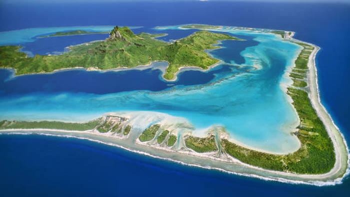 Bora Bora, Society Islands, French Polynesia, Pacific Ocean