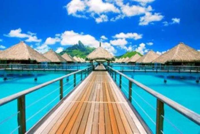 Bora Bora, Society Islands, French Polynesia, Pacific Ocean