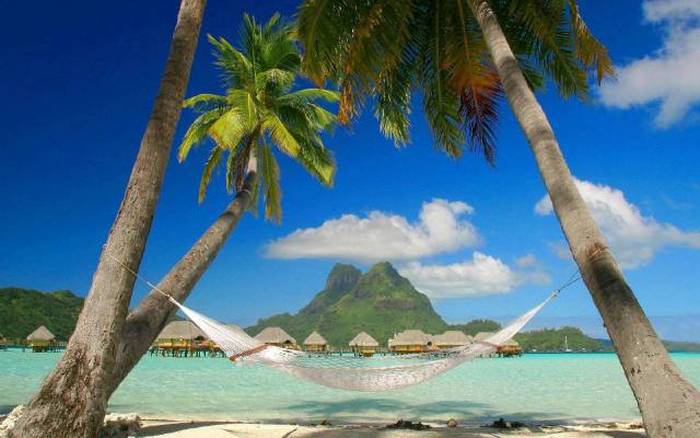 Bora Bora, Society Islands, French Polynesia, Pacific Ocean
