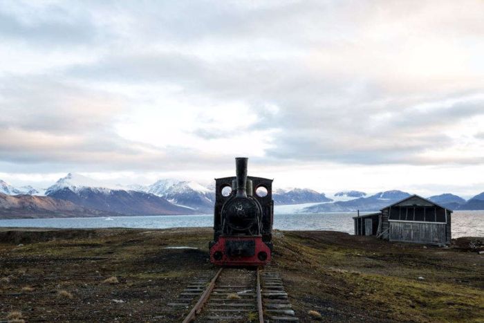 Ny-Ålesund, Oscar II Land, Spitsbergen, Svalbard, Norway