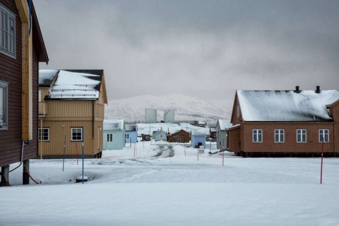 Ny-Ålesund, Oscar II Land, Spitsbergen, Svalbard, Norway