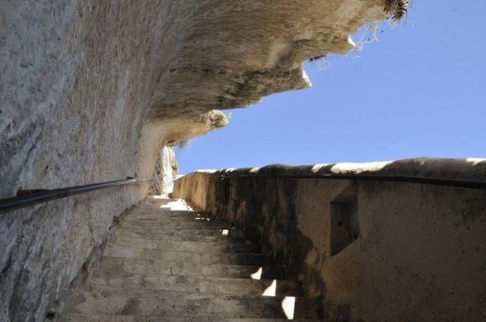 The Staircase of The King of Aragon, Bonifacio, Corsica, France