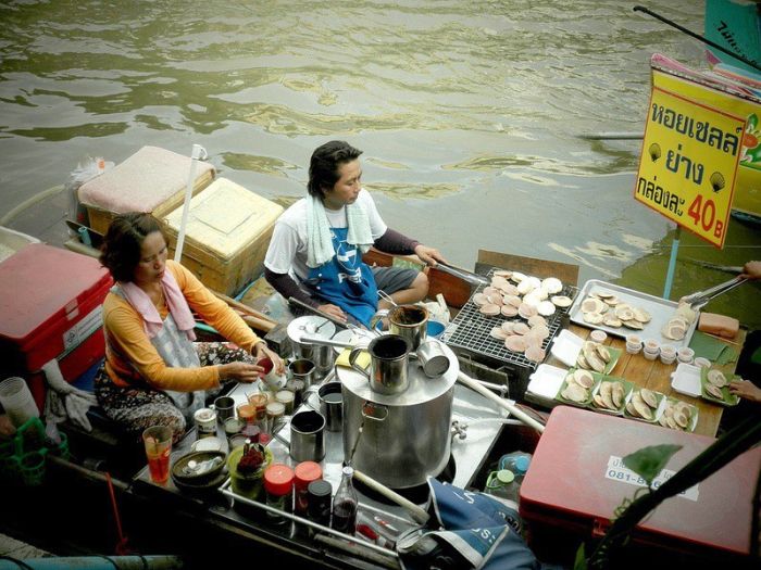 Floating market, Damnoen Saduak, Ratchaburi Province, Thailand