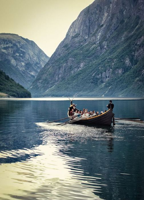 Viking market, Gudvangen, Aurland, Sogn og Fjordane, Norway