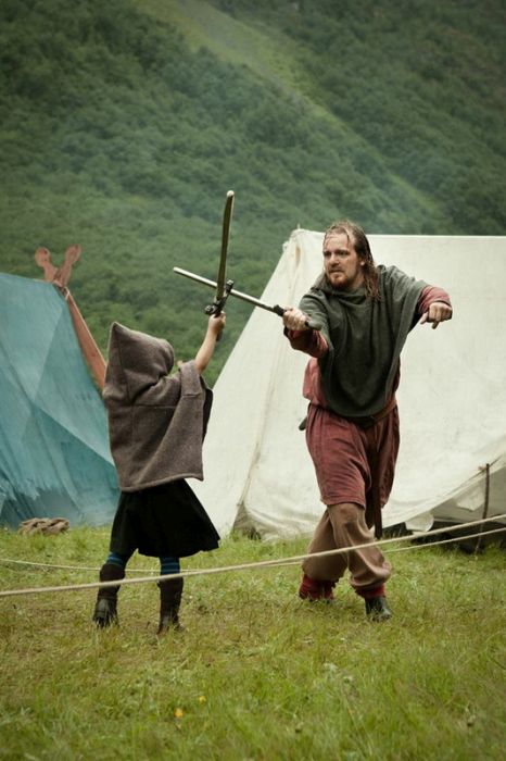 Viking market, Gudvangen, Aurland, Sogn og Fjordane, Norway