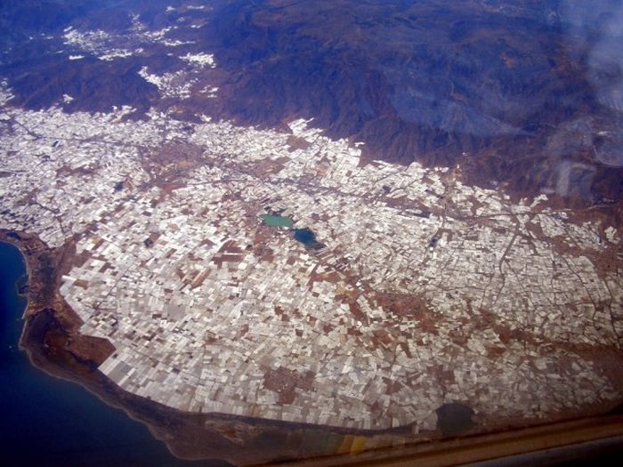 Greenhouse structures, Almería, Andalucía, Spain