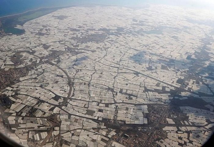 Greenhouse structures, Almería, Andalucía, Spain