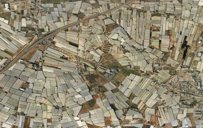 Greenhouse structures, Almería, Andalucía, Spain