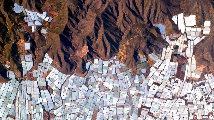 Greenhouse structures, Almería, Andalucía, Spain