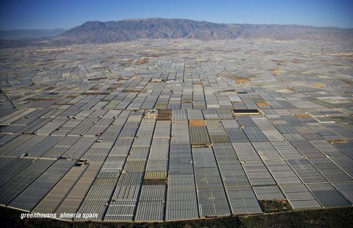 Greenhouse structures, Almería, Andalucía, Spain