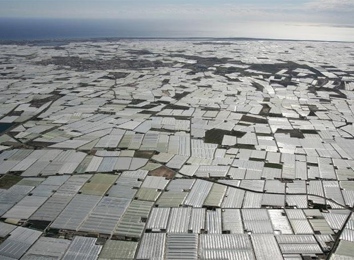 Greenhouse structures, Almería, Andalucía, Spain