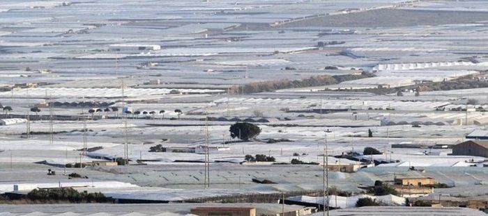 Greenhouse structures, Almería, Andalucía, Spain