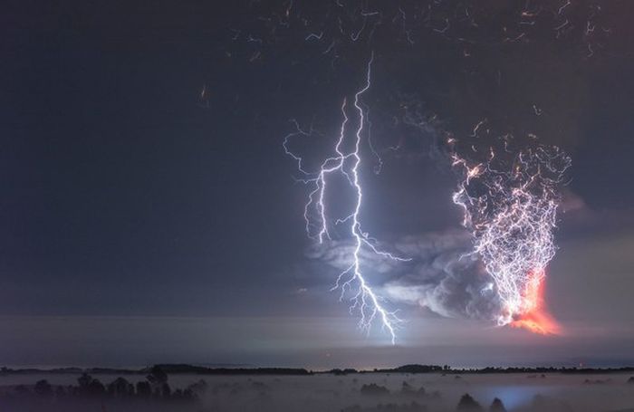 Calbuco vulcano, Llanquihue National Reserve, Los Lagos Region, Chile