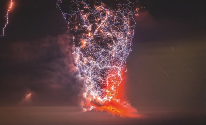 Calbuco vulcano, Llanquihue National Reserve, Los Lagos Region, Chile