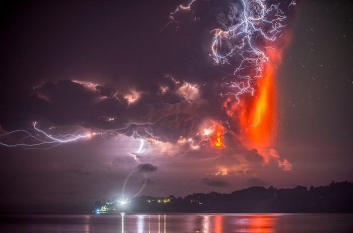 Calbuco vulcano, Llanquihue National Reserve, Los Lagos Region, Chile