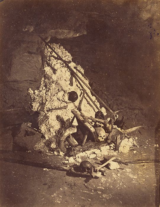 Mines of tunnel network, Catacombes de Paris, Paris, France