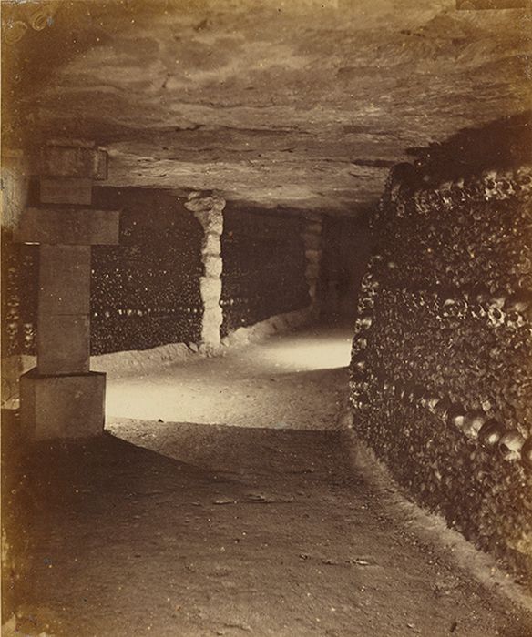 Mines of tunnel network, Catacombes de Paris, Paris, France