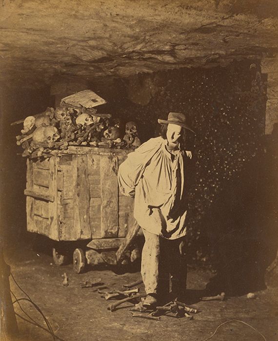 Mines of tunnel network, Catacombes de Paris, Paris, France