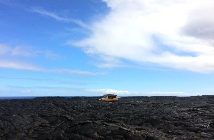 Kilauea volcano. Hawaiian Islands, United States