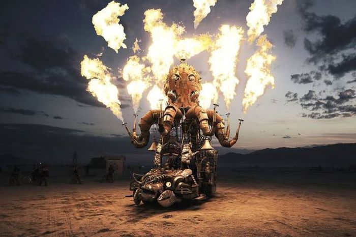 Burning man 2016, Black Rock Desert, Nevada, United States