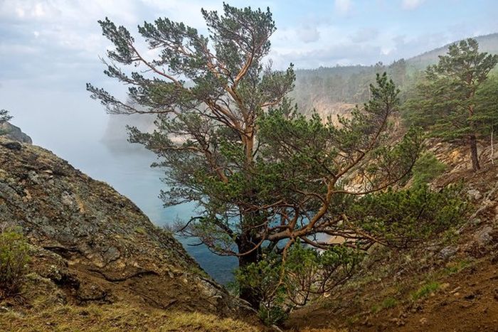 Peschanaya bay, Khuzhirskiy, Irkutsk Oblast, Russia