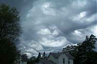 World & Travel: clouds formation