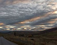 World & Travel: clouds formation