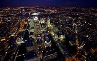 Trek.Today search results: Bird's-eye view of London at night, United Kingdom