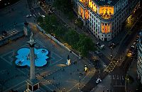 Trek.Today search results: Bird's-eye view of London at night, United Kingdom