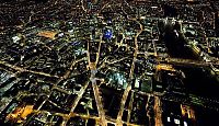 Trek.Today search results: Bird's-eye view of London at night, United Kingdom