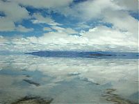 Trek.Today search results: Plains of the Altiplano, Bolivia, Spanish Salar de Uyuni mirror