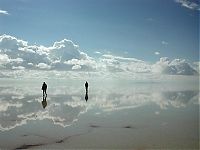 Trek.Today search results: Plains of the Altiplano, Bolivia, Spanish Salar de Uyuni mirror