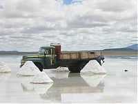 Trek.Today search results: Plains of the Altiplano, Bolivia, Spanish Salar de Uyuni mirror