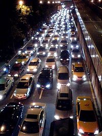 World & Travel: Traffic jam in the world