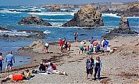 World & Travel: Glass Beach in California