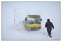 World & Travel: Transport in winter, Norilsk, Krasnoyarsk Krai, Russia