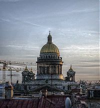 World & Travel: Morning in St. Petersburg, Russia