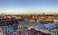 World & Travel: Morning in St. Petersburg, Russia