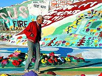 World & Travel: Salvation mountain by Leonard Knight