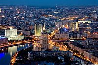 Trek.Today search results: Moscow from the roof of City Capital, Russia