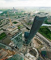 World & Travel: Moscow from the roof of City Capital, Russia