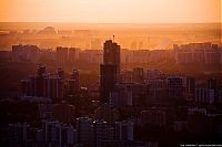 Trek.Today search results: Moscow from the roof of City Capital, Russia