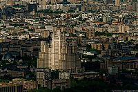 World & Travel: Moscow from the roof of City Capital, Russia