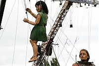 Trek.Today search results: Gigantic stage with huge puppets, Nantes, France