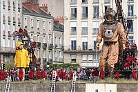 Trek.Today search results: Gigantic stage with huge puppets, Nantes, France