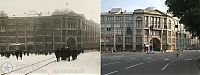 World & Travel: History: then and now, Moscow, Russia